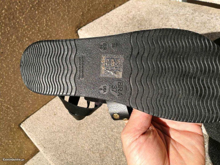 Sandálias romano nómada em pele novas vários números Made in Brasil