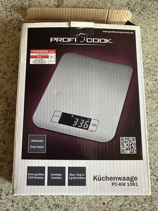 Proficook PC-KW 1061 – сучасні електронні кухонні ваги