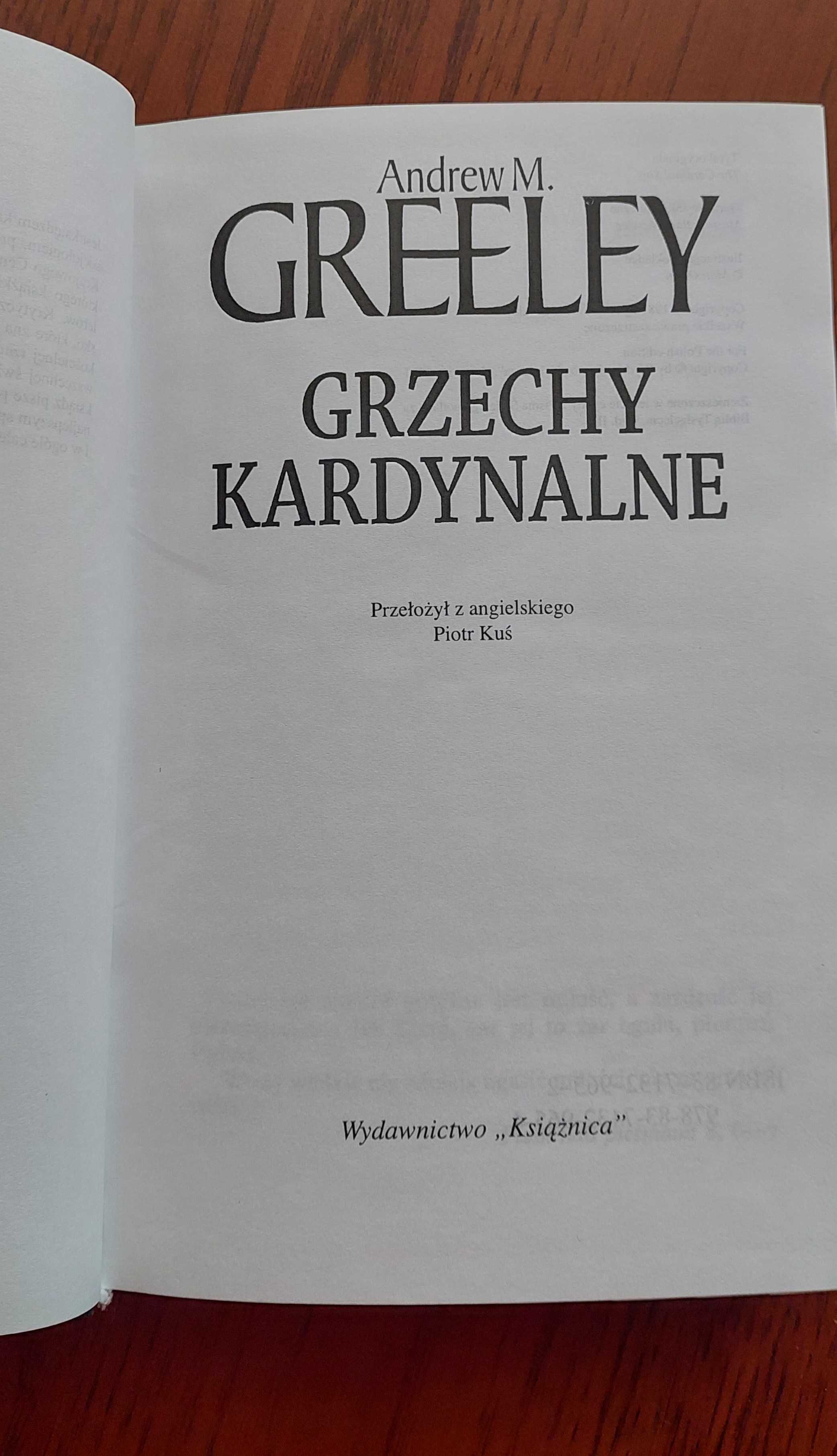 "Grzechy kardynalne" Andrew M. Greeley