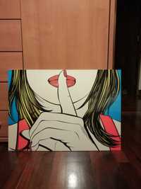 Quadro pop art Roy lichtenstein Ikea