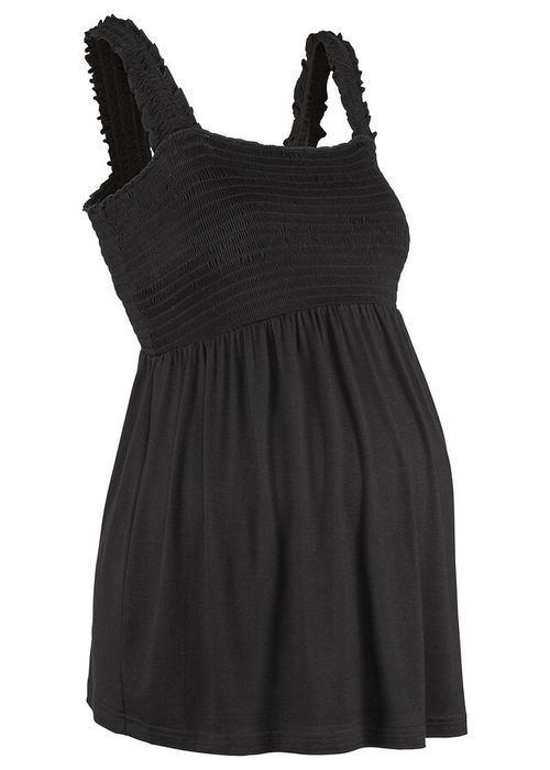 B.P.C top ciążowy czarny z wiskozy 36/38.