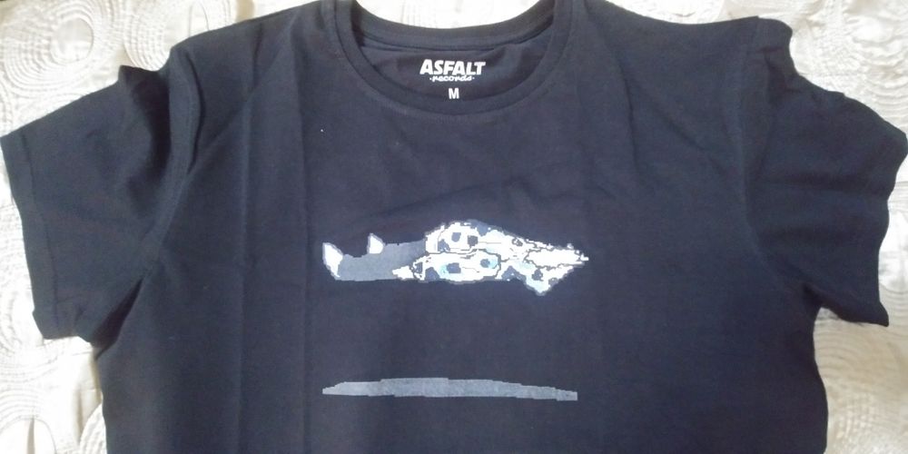 Nowy T-Shirt Asfalt Records OSTR Lewitacja rozm. M limitowana