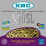 Łańcuch rowerowy KMC X 10 SL złoty