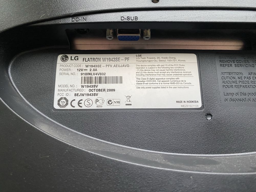 Монітор LG