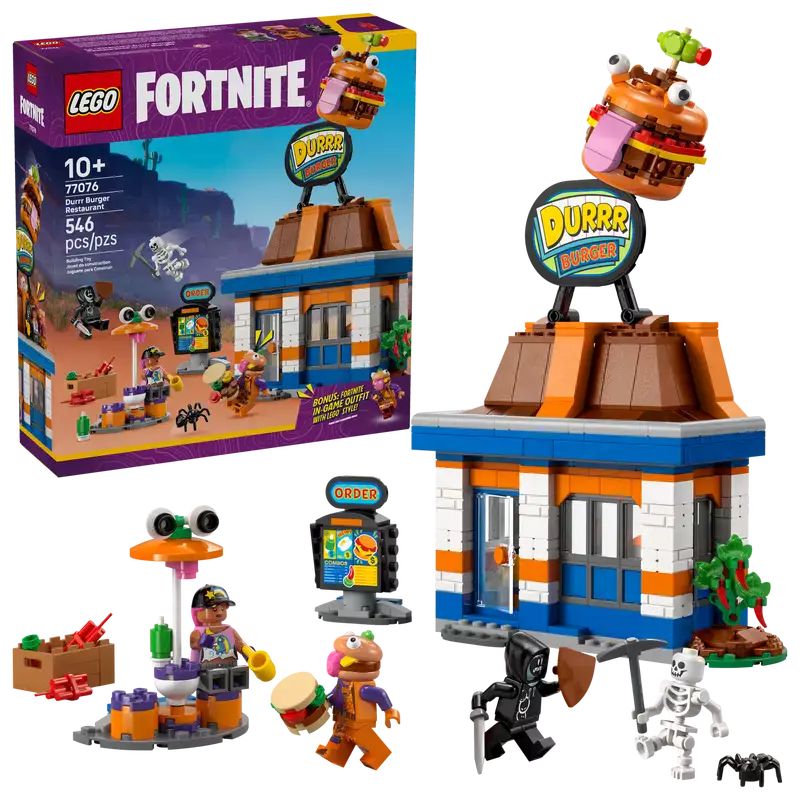 LEGO Fortnite Restauracja Durrr Burgerownia 77076