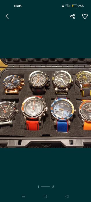 Box skrzynka pudełko na 10 zegarków np Vostok Europe