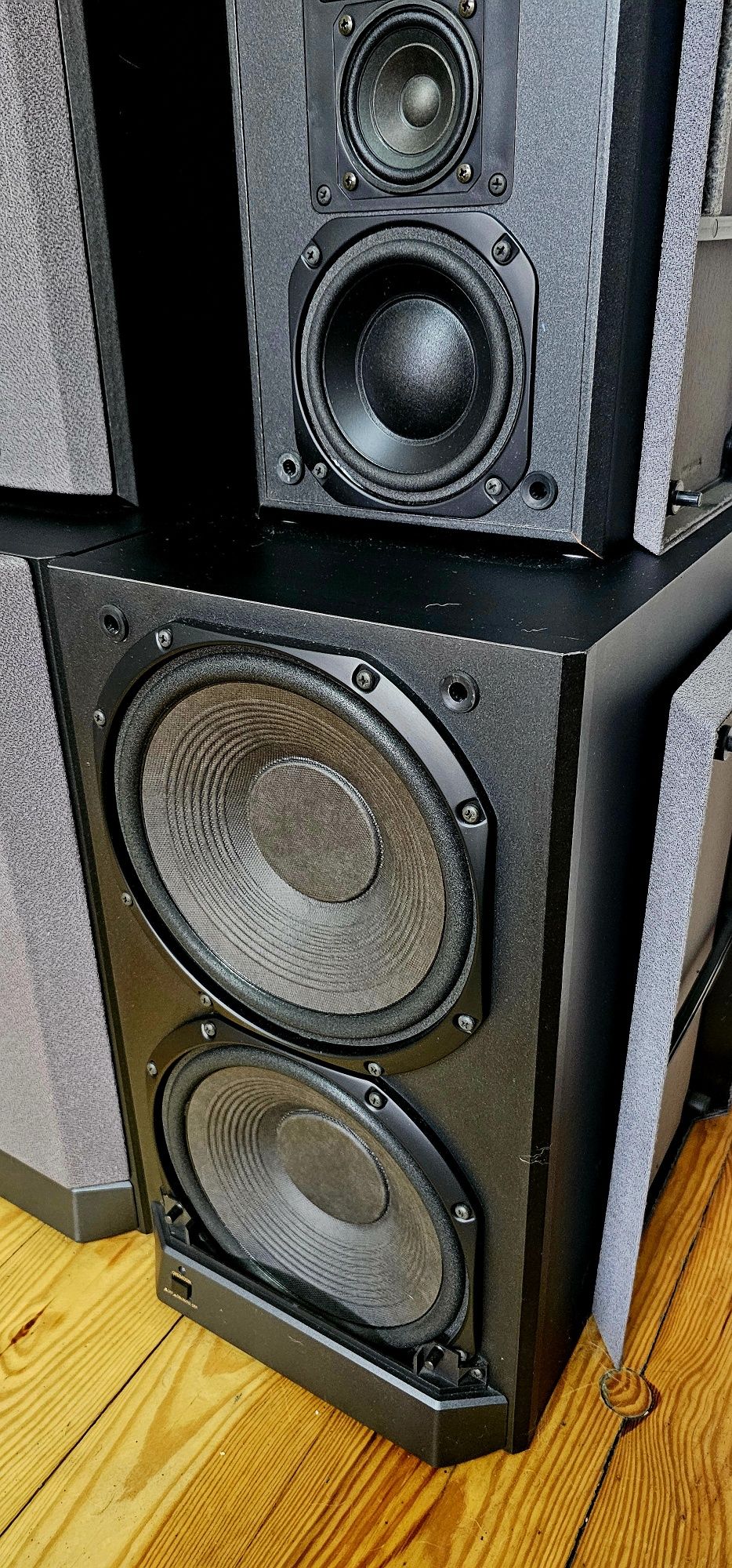 Technics THX 5.2 zestaw kolumn głośnikowych do kina dom.-idealny stan