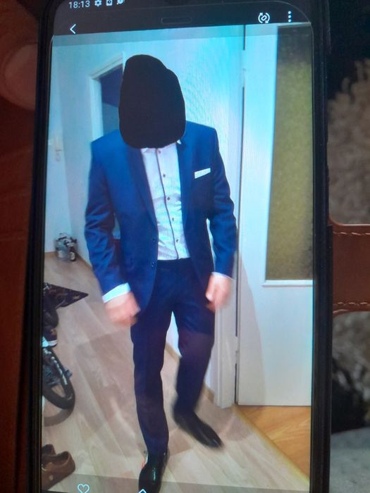 garnitur 176/108/94 plus koszule