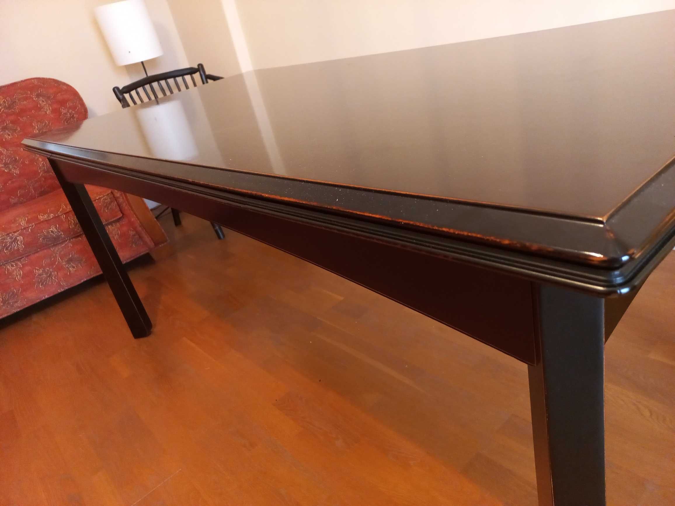 Stół L'Artigiana 90x180/240 elegancki włoski drewniany super stan