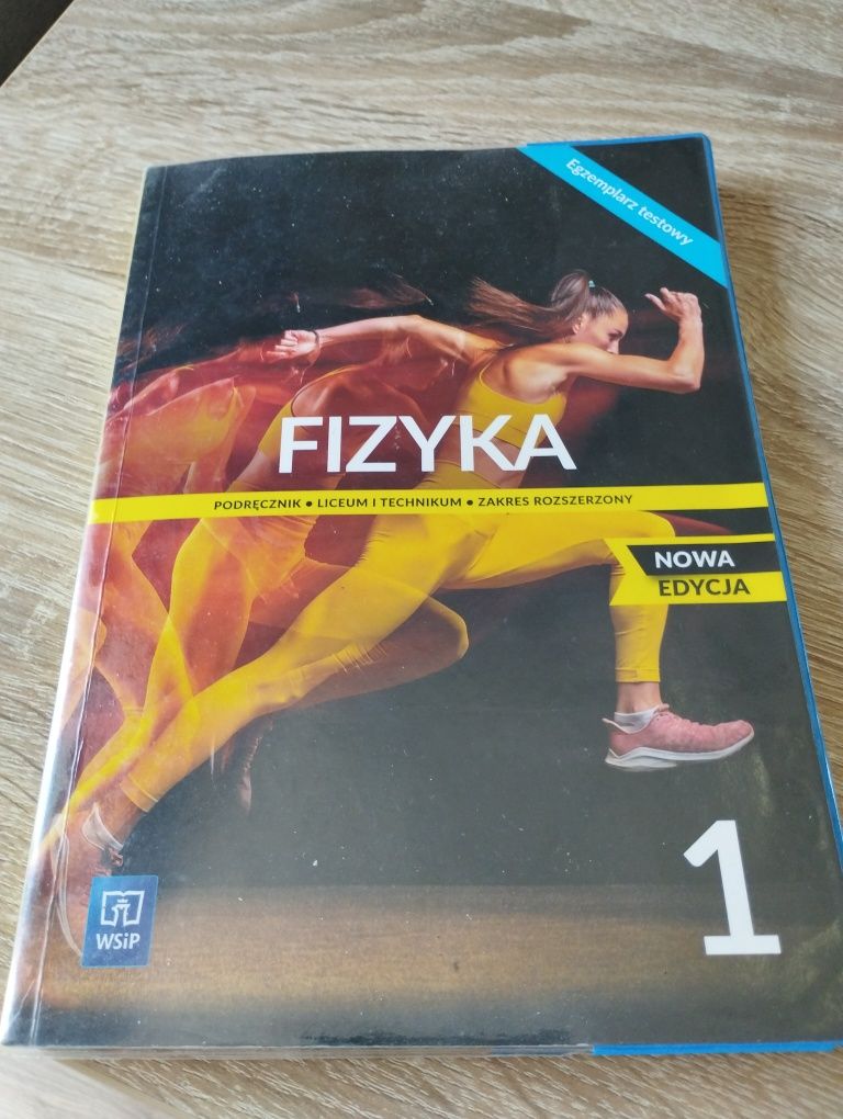 Podręcznik do fizyki 1 zakres rozszerzony NOWA EDYCJA WSiP