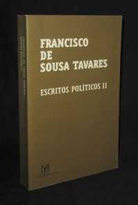 Livro Escritos Políticos II Francisco de Sousa Tavares