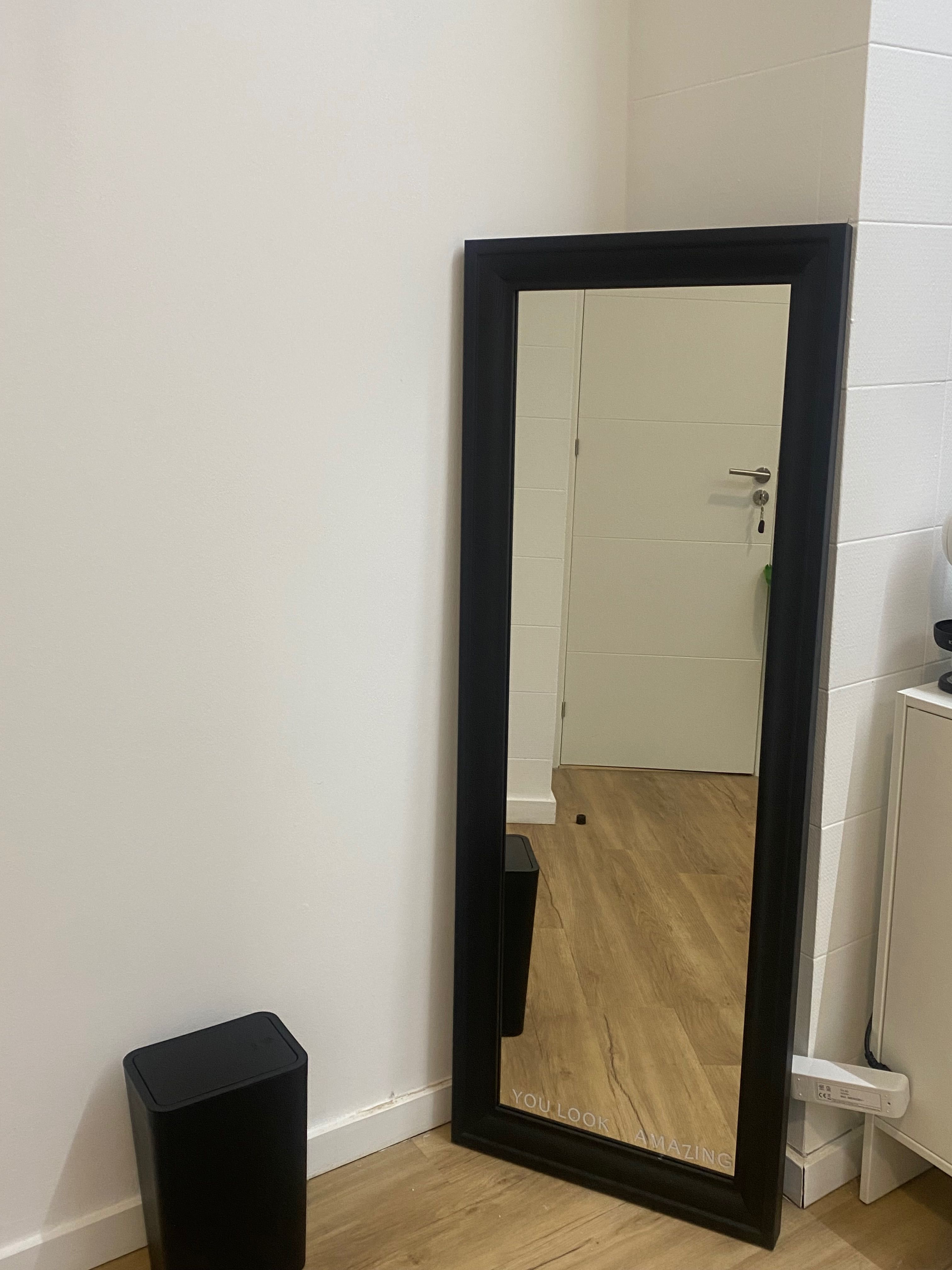 Espelho preto 65x150