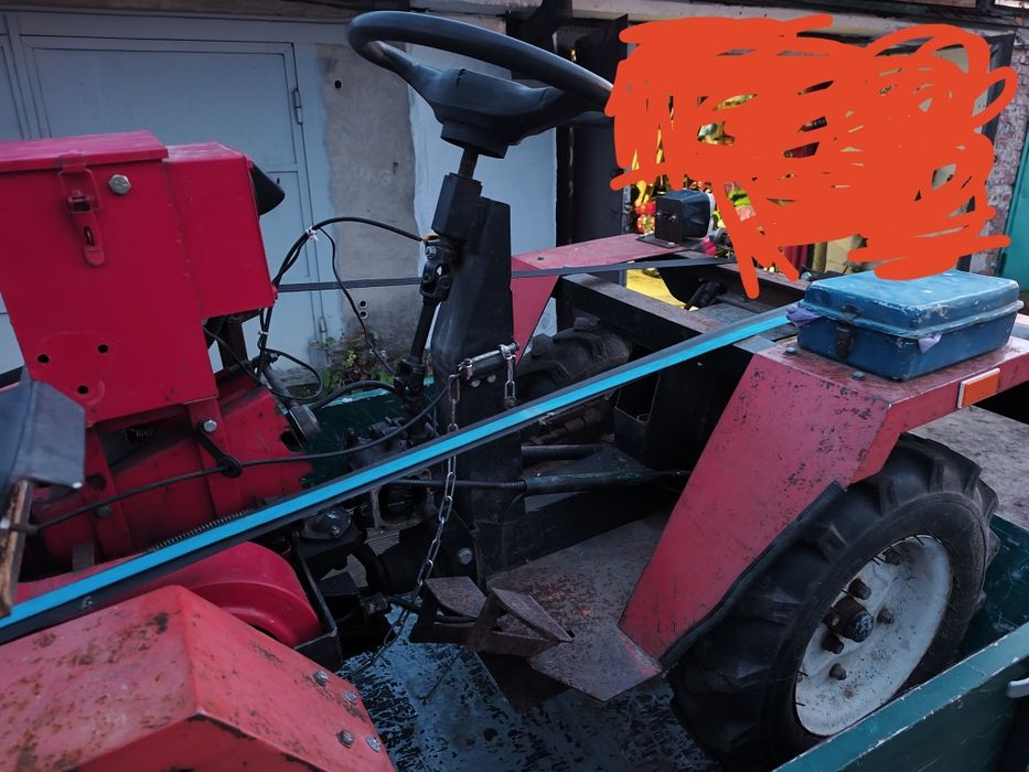 Трактор з мотоблока