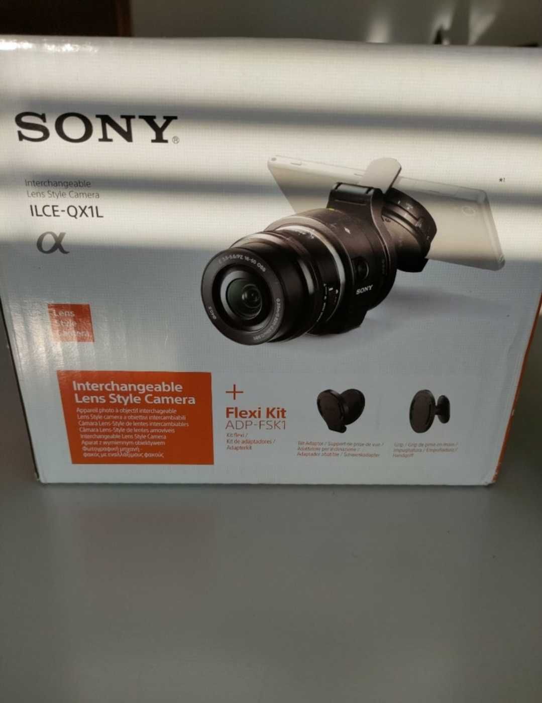 Camera sony alfa QX1 aps-c