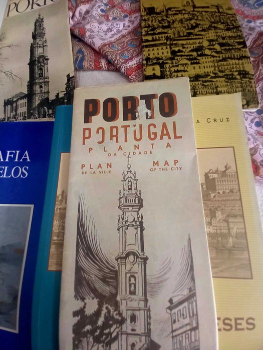 Porto história livros folhetos documentos antigos sobre o Porto