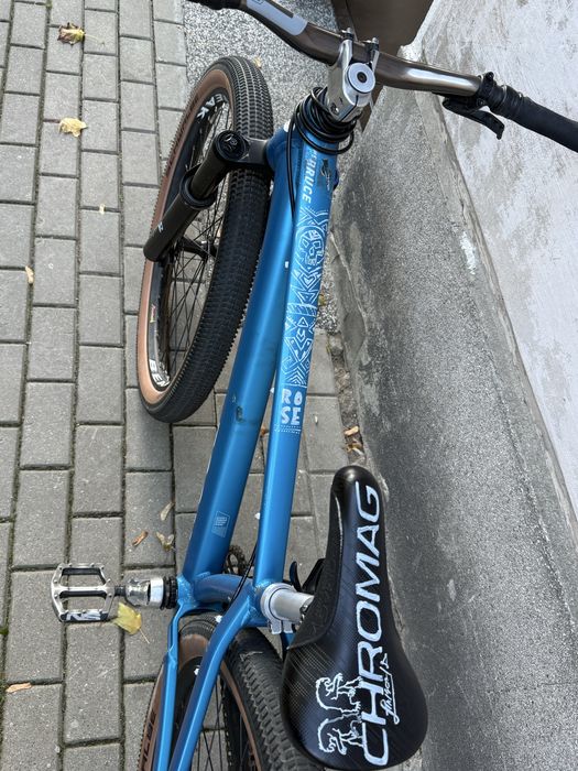 Rower rose the bruse 2 customowy niebieski