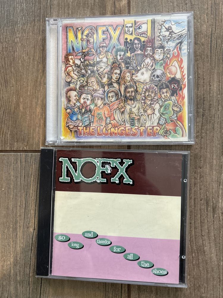 NOFX 2 płyty CD oryginalne stan bdb cena za komplet