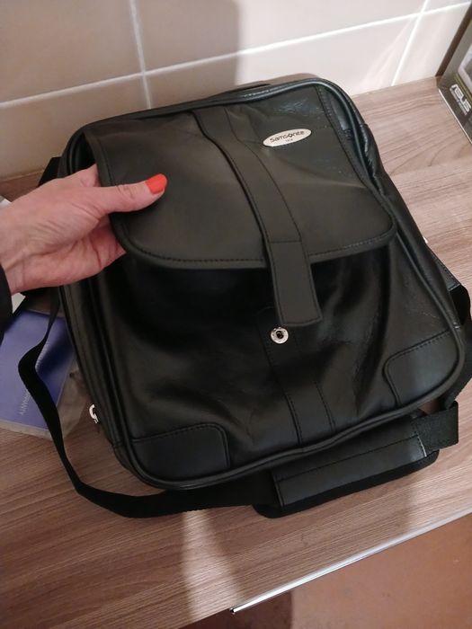 Чоловіча шкіряна сумка Samsonite