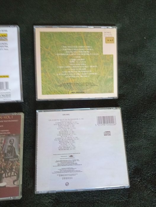 4 Cds Musicas de filmes :Out Of Africa , Doctor Zhivago, The Mission..