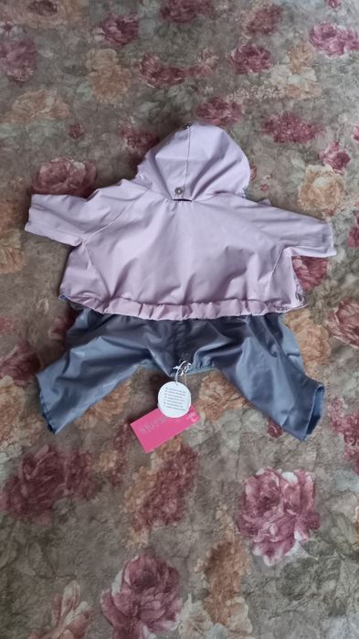 Собаки,йоркширский терьер,дождевик.