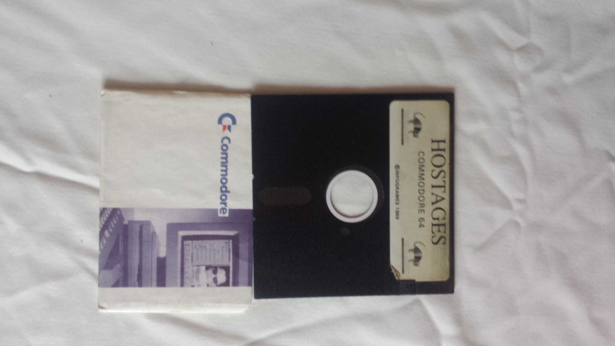 Hostages Infogrames Commodore 64 Dyskietka 5.25 cala wyd.1989