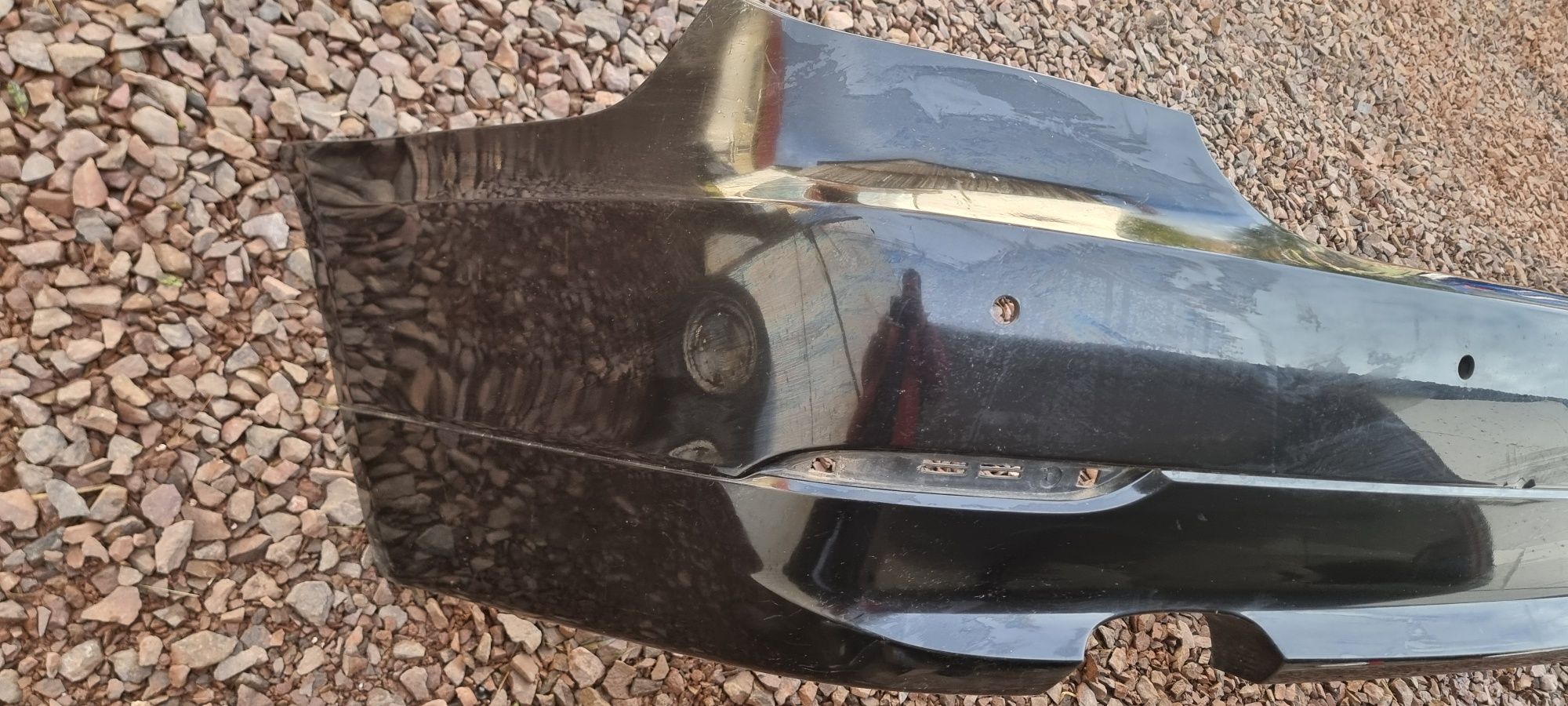 Bmw 5 e60 lci zderzak tył pdc blacksaphire