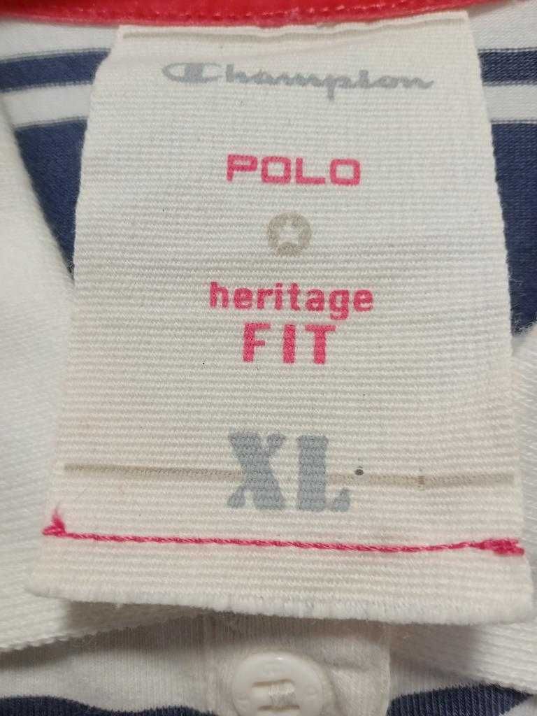 Polo damskie Champion Heritage FIT - roz. XL