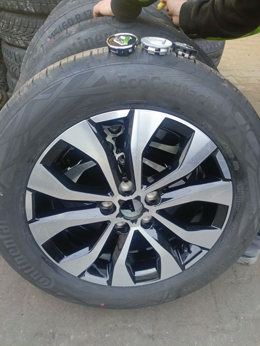 Nowe koła aluminiowe 215/60/17 Dacia duster renault kadjer 5x114,3