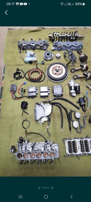 Silnik zaburtowy do łodzi yamaha 150 koni 200 hpdi części