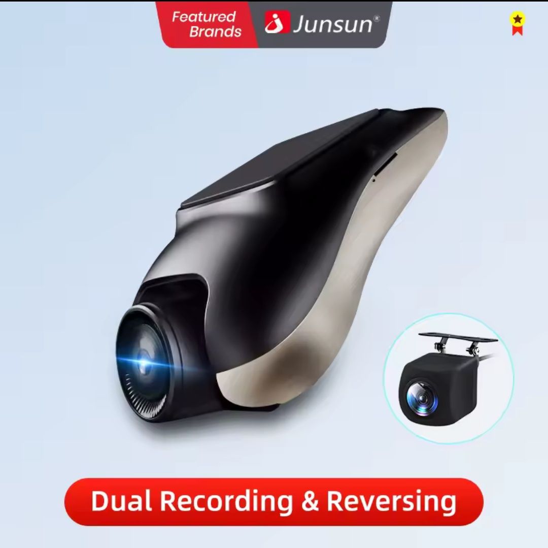 Kit Dashcam FullHD e câmara traseira ADAS Dupla gravação novo