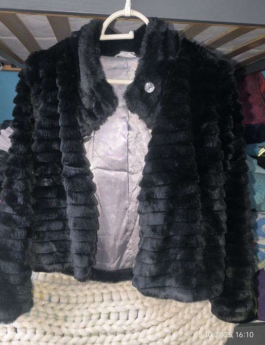 Bolerko kurtka futerko George rozmiar 146-152