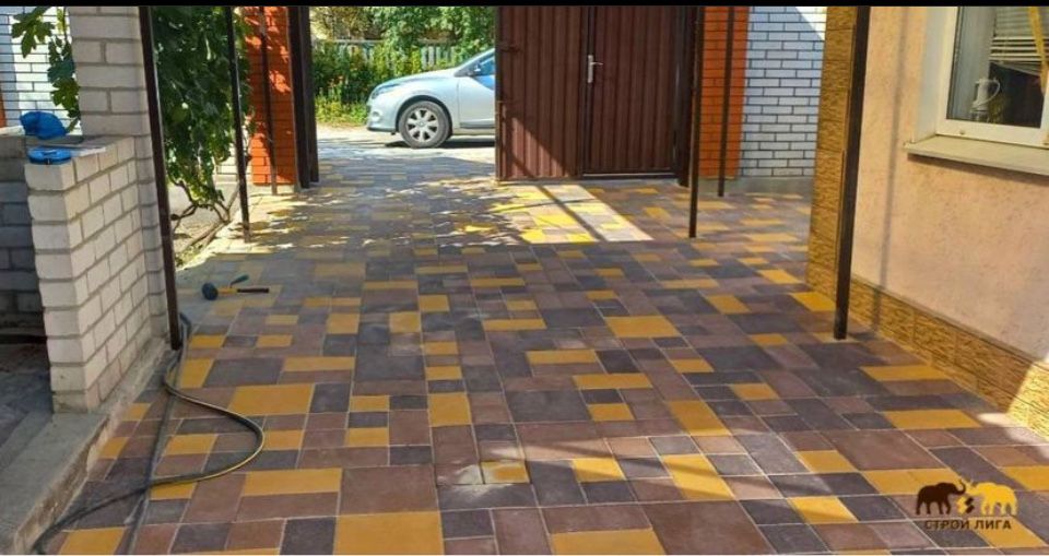 Тротуарная плитка от производителя