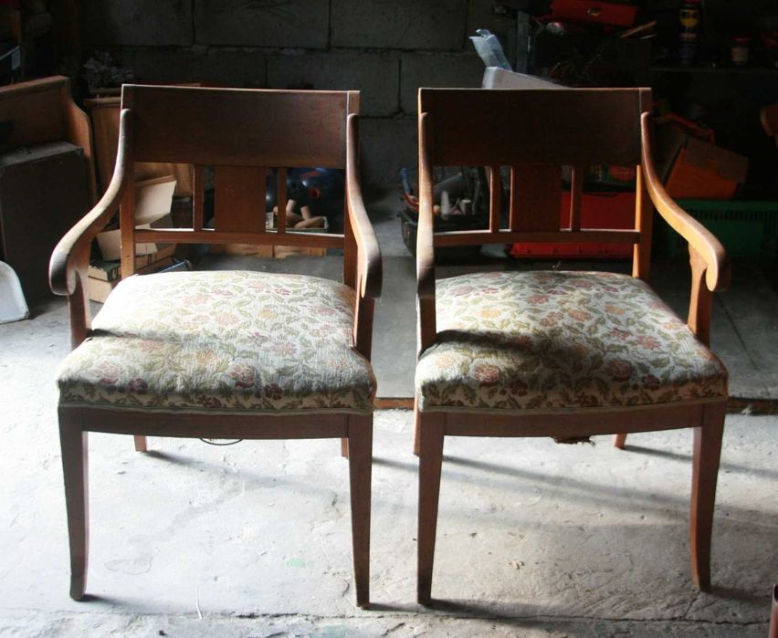 2 fotele antyki starocie meble do salonu