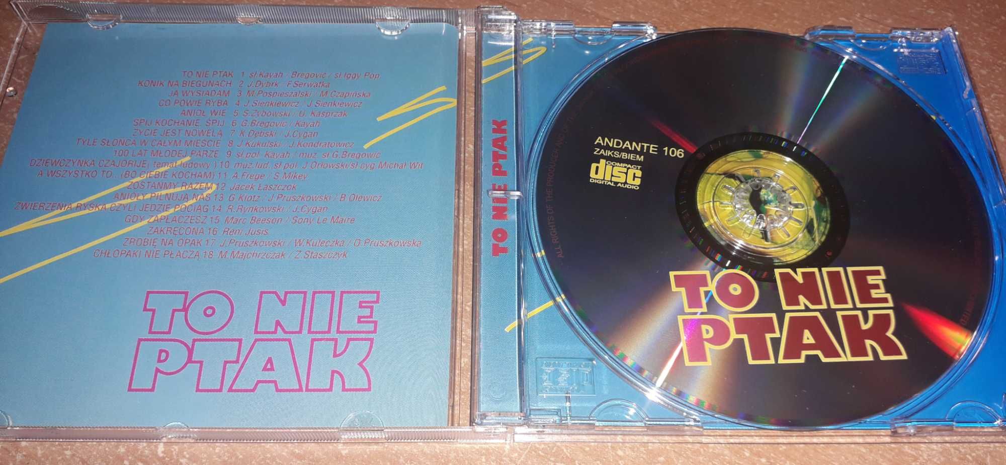 Płyta CD "To nie ptak"