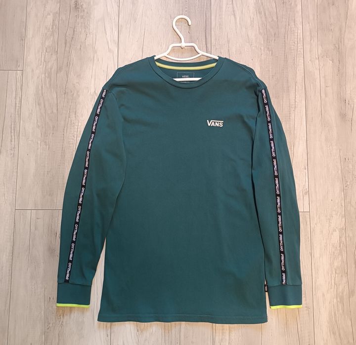 Лонгслiв Vans з смужками бренда
