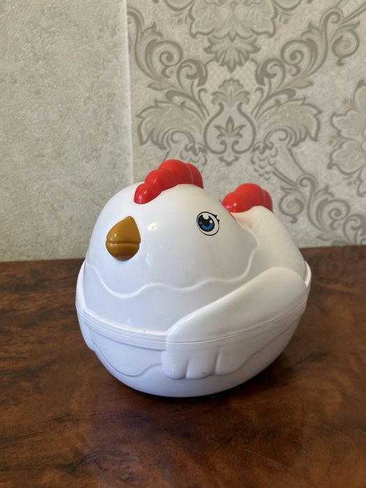 Курочка каталка сортер яйці пазл Монтессорі цифри