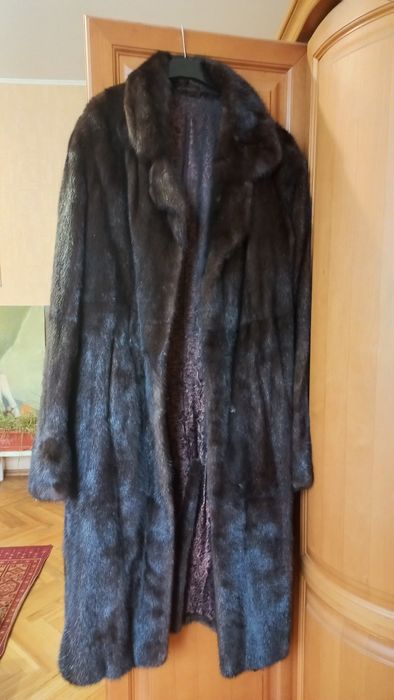 Шуба норка довга 50-52