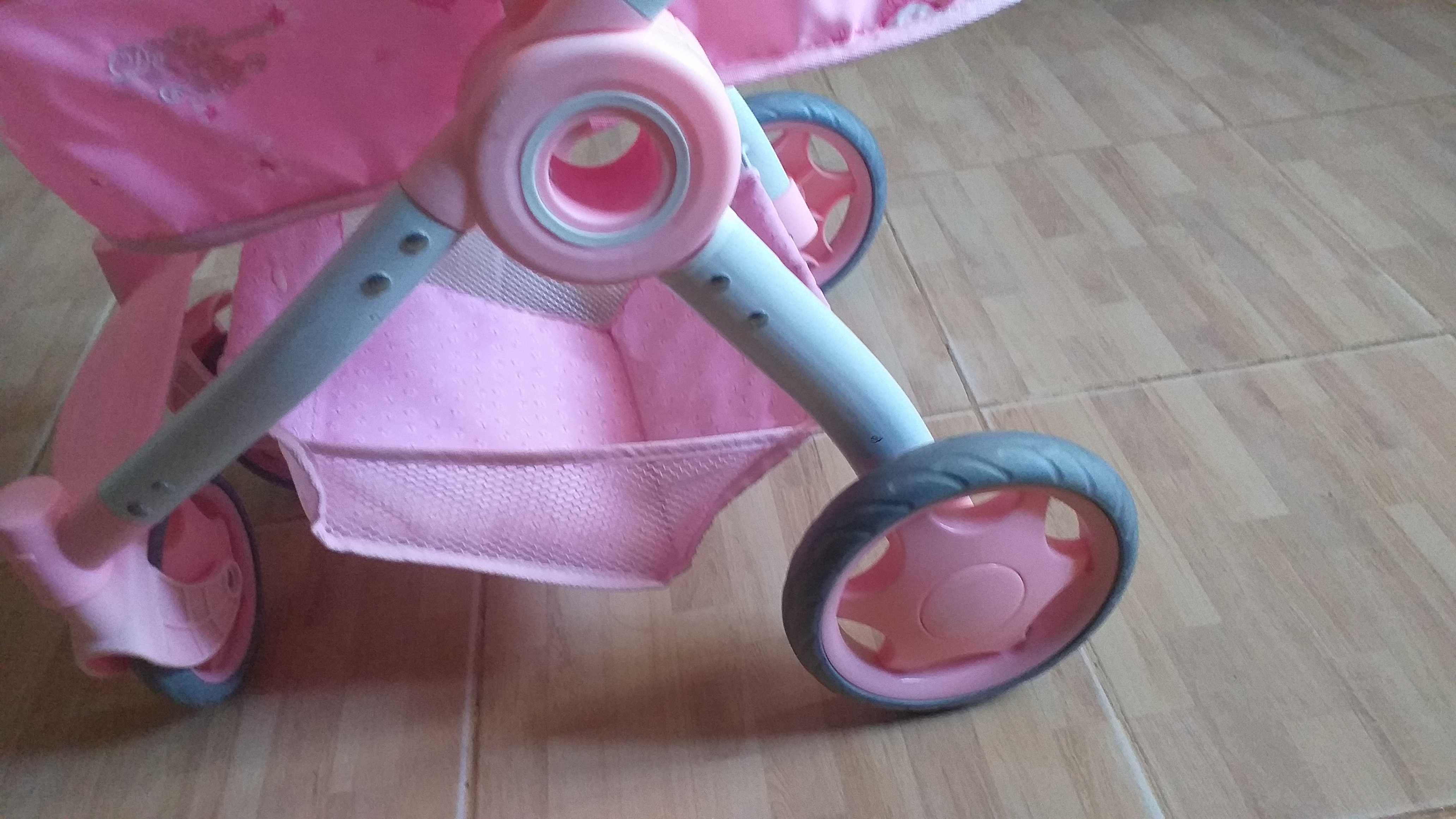 Carrinho de bebe como novo de brincar