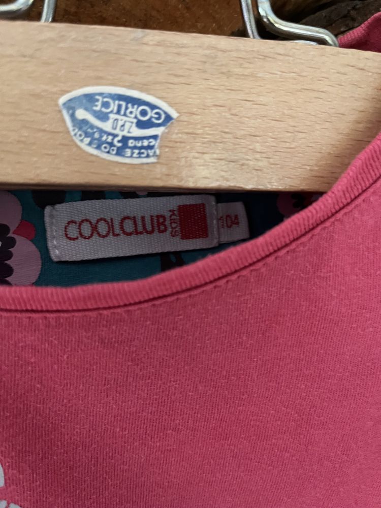 Bluzka z długim rękawem firmy coolclub rozmiar 104