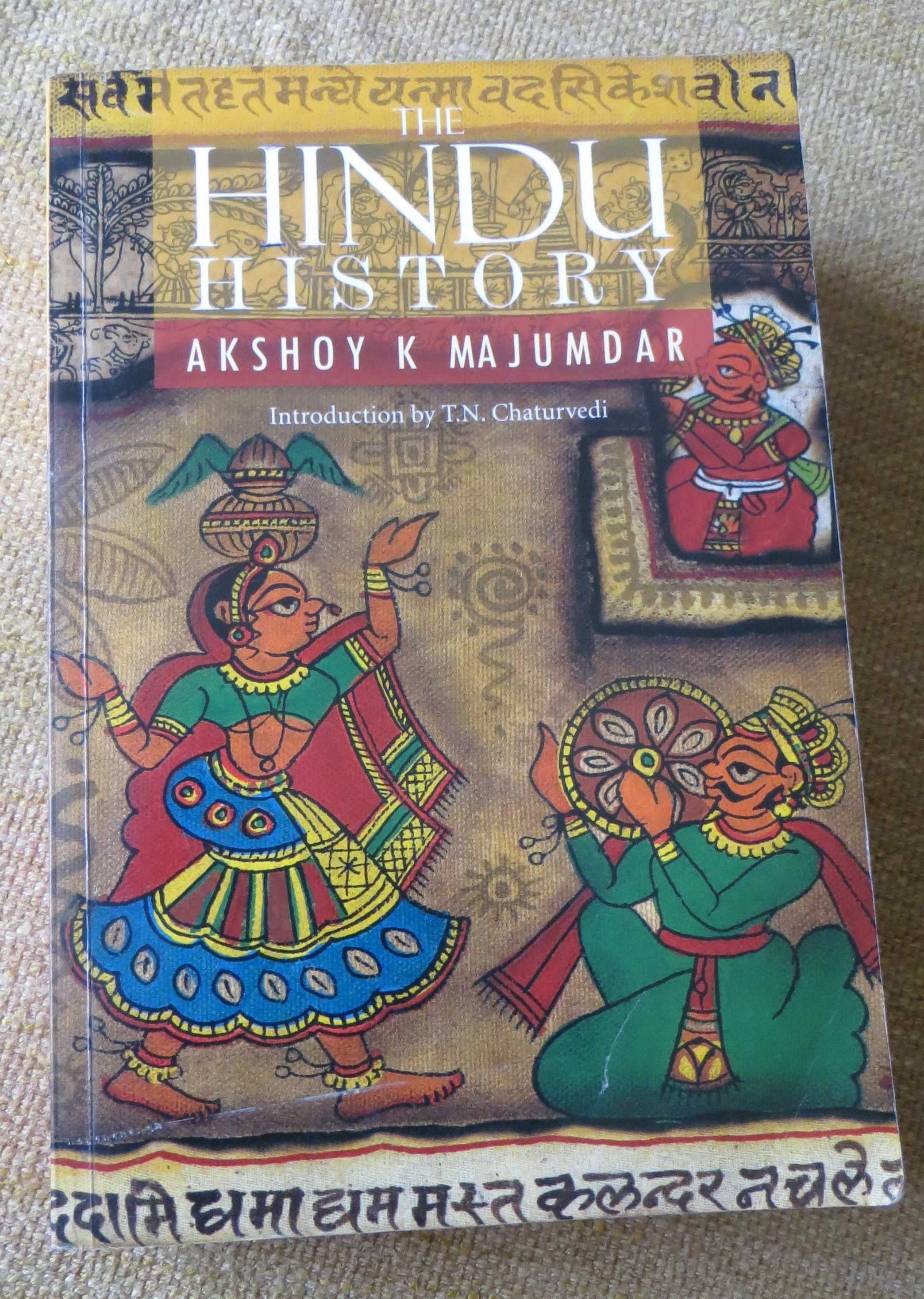 Livro The Hindu History A história tribo Hindu  Idioma: Inglês 275 Pág