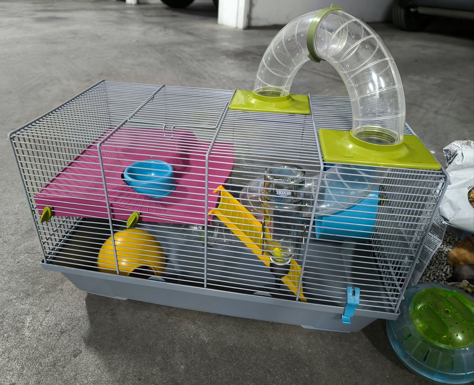 Gaiola para hamster completa