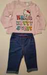 Conjunto Hello Kitty - 6/9 meses