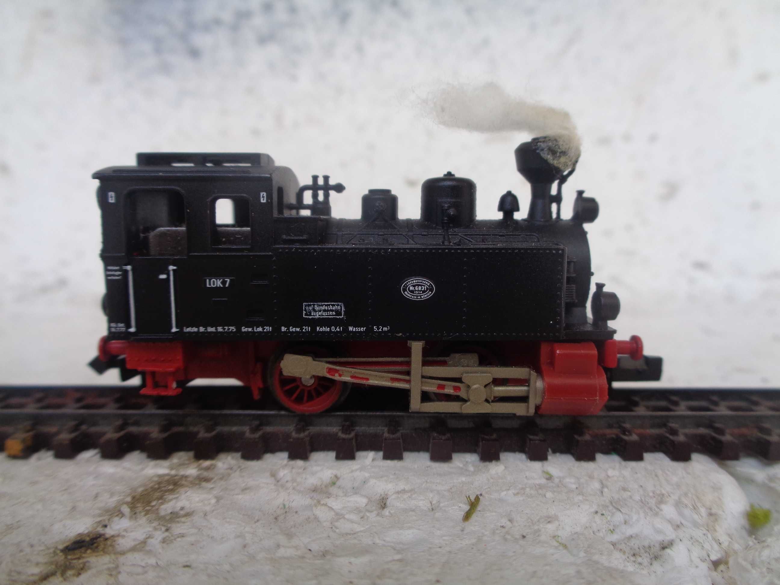 1:160 Fleischmann Locomotiva a vapor refª 7000