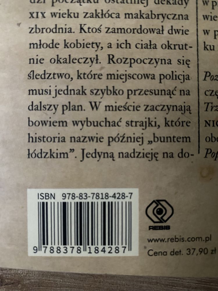 Pozdrowienia z londynu Krzysztof Beśka  kryminał, sensacja, thriller