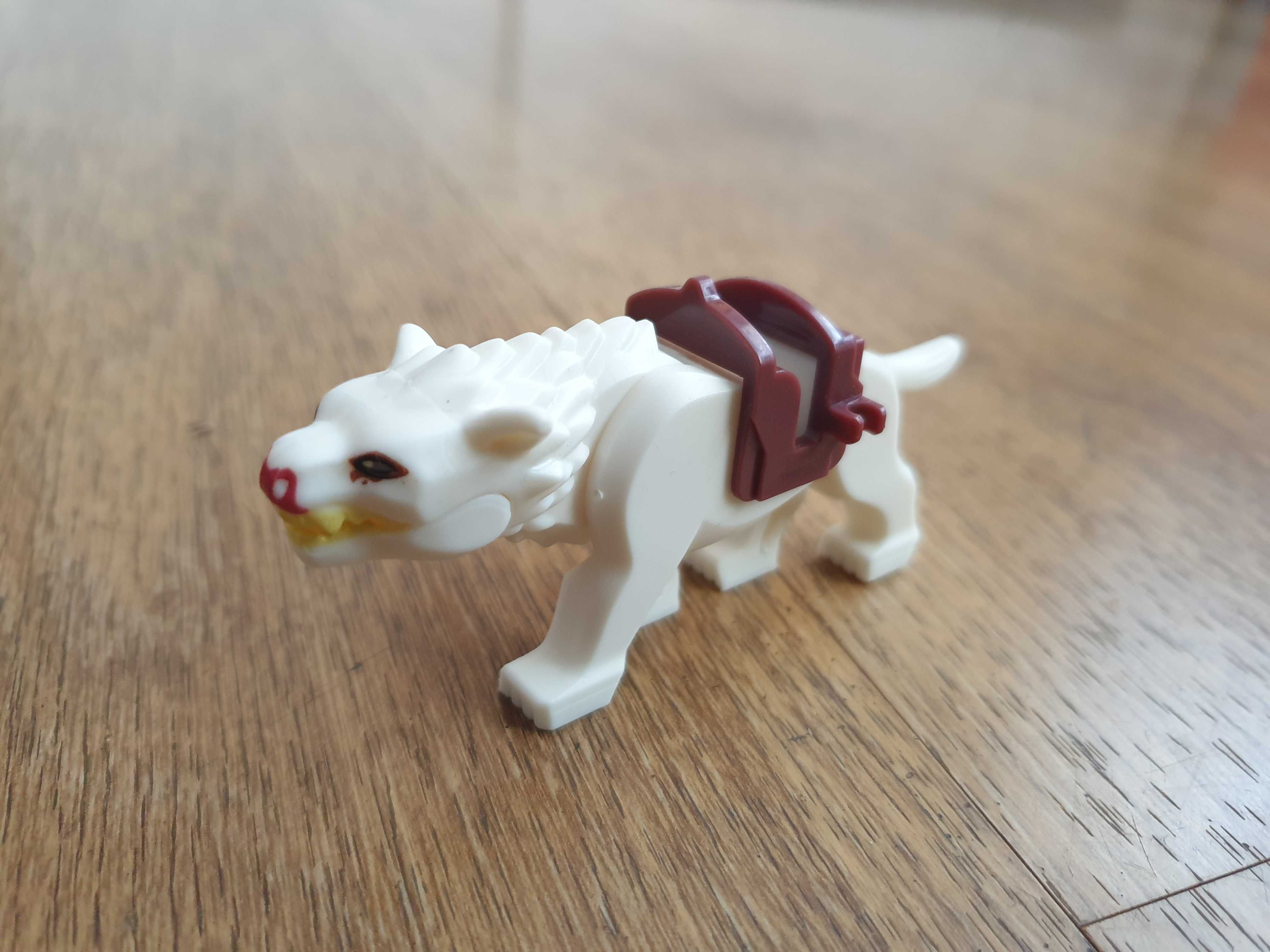 Minifigurka Warg Biały Władca Pierścieni LOTR lego kompatybilna