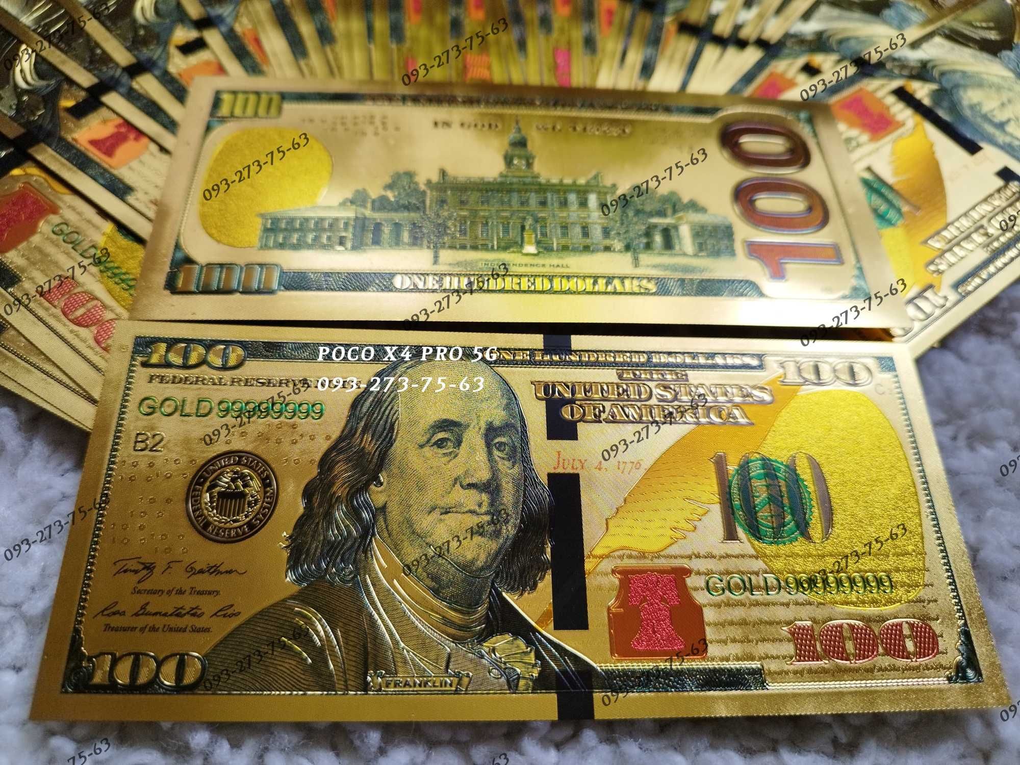 100 $ долларов США Сувенирные деньги Гроші 100$