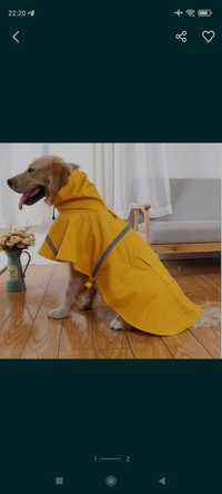 Płaszcz przeciwdeszczowy dla psa DogLemi (Dog Jacket) XXL (75cm)