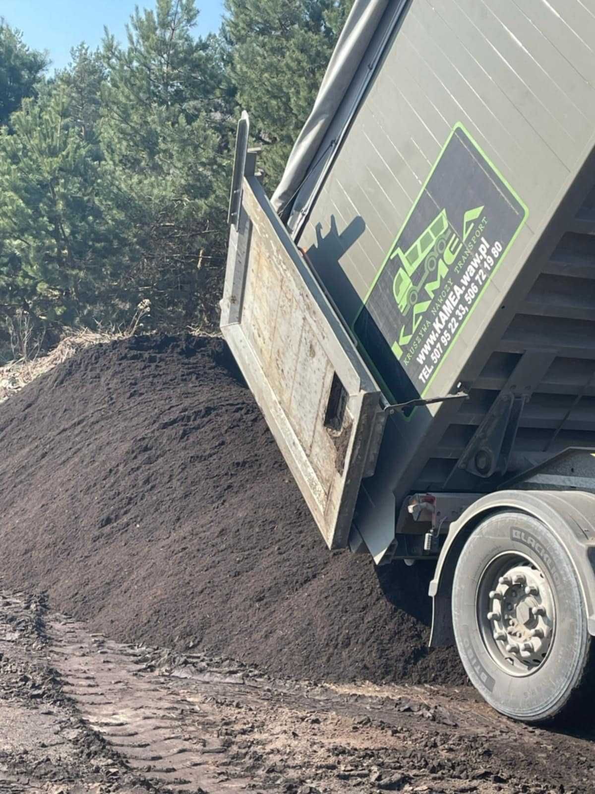 kompost obornik podłoże popieczarkowe  dostawy