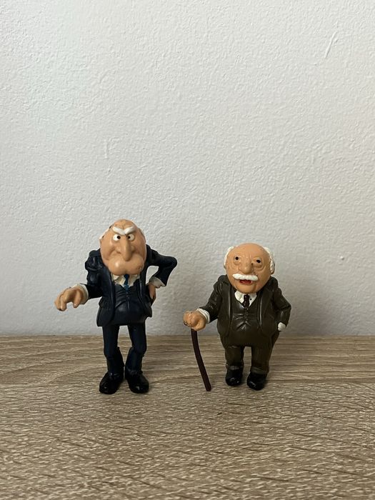 Muppet PVC Schleich 1978 Vintage: Waldorf + Statler