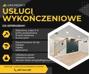 Usługi Wykończeniowe Wnętrz | Malowanie, Gładzie, Płytki, Zabudowy G-K
